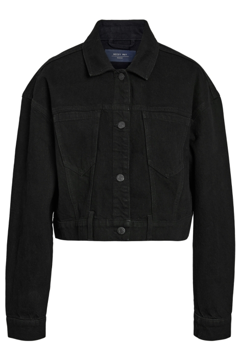 Noisy may zwarte dames jas | Vooraanzicht