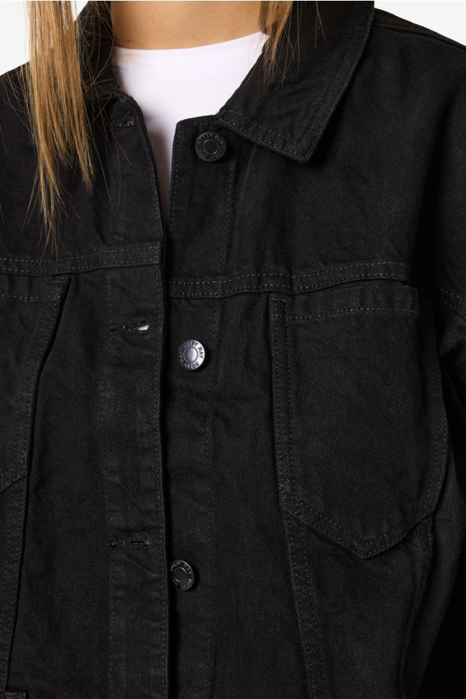 Noisy may zwarte dames jas | Close up