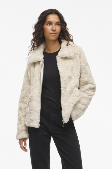 Vila VIDORTE L/S JACKET/PB 14107888 BIRCH