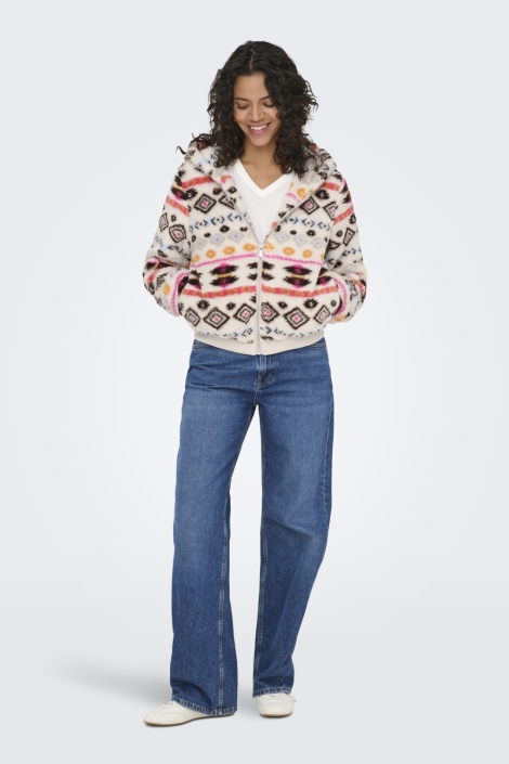 Only beige dames vest | Model