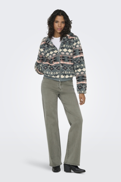 Only groene dames vest | Model