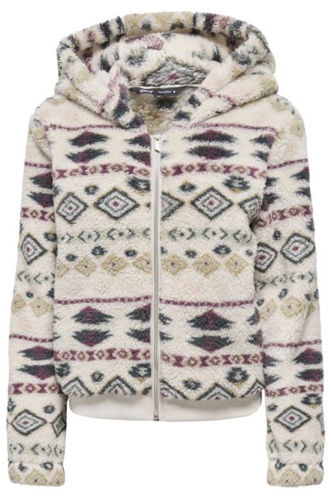 Only beige dames vest | Vooraanzicht