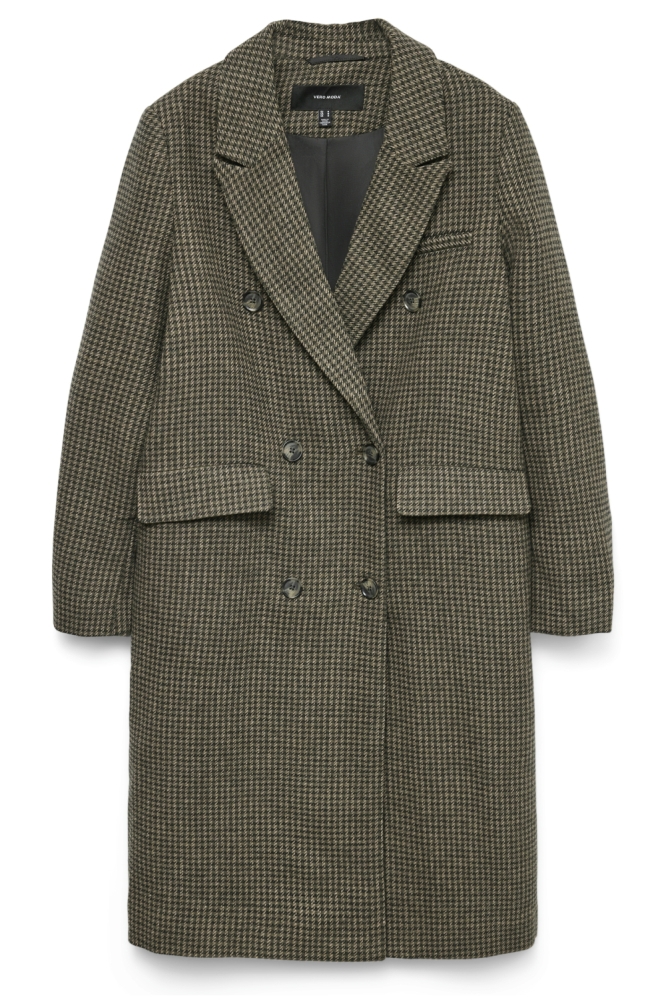 Vero Moda groene dames jas | Vooraanzicht