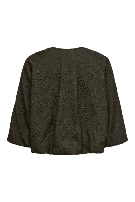 Only bruine dames jas | Achteraanzicht