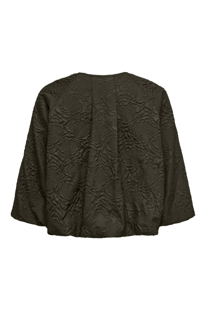 Only bruine dames jas | Achteraanzicht