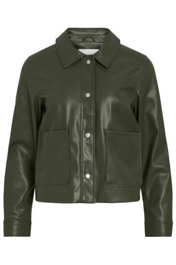 Vila Jas VIHELLIUM SHORT JACKET - NOOS 14107793 Deep Depths