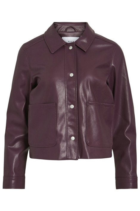Vila bordeaux dames jas | Vooraanzicht