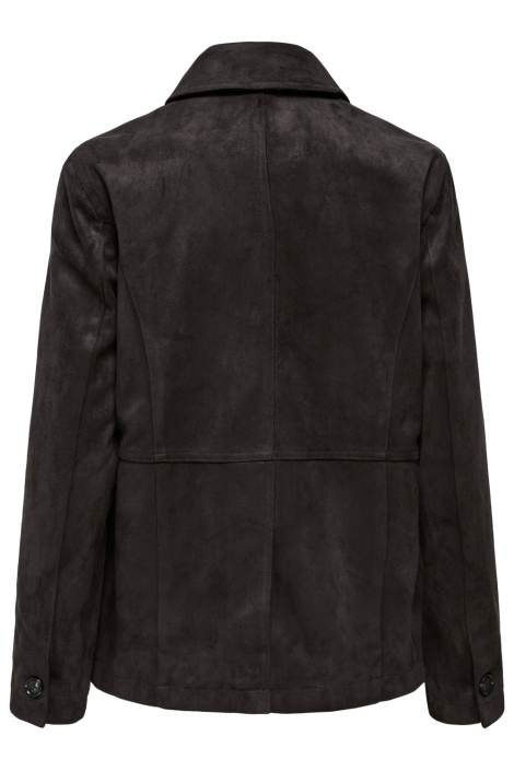 Jacqueline de Yong bruine dames jas | Achteraanzicht