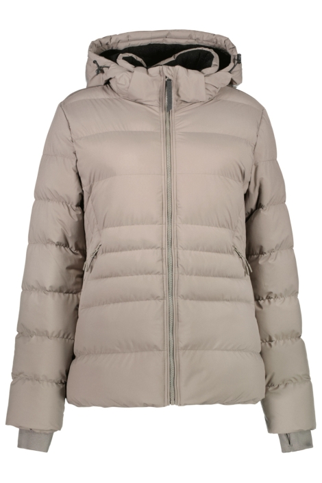 Cars taupe dames jas | Vooraanzicht