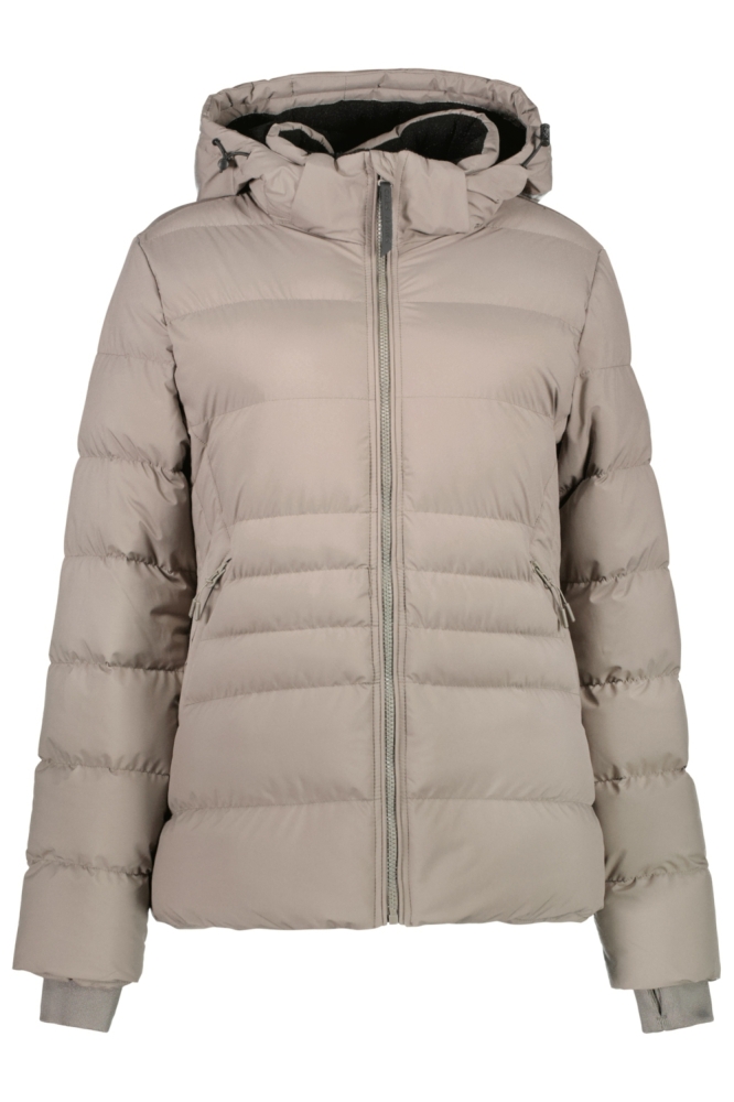 Cars taupe dames jas | Vooraanzicht