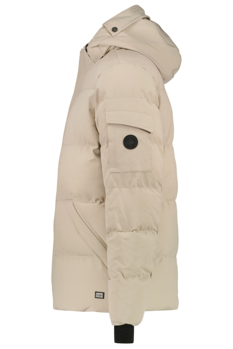 Cars beige heren jas | Zijaanzicht