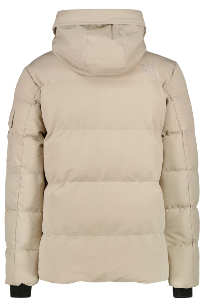 Cars beige heren jas | Achteraanzicht
