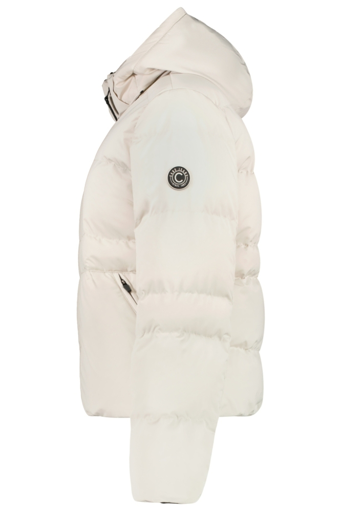 Cars witte dames jas | Zijaanzicht