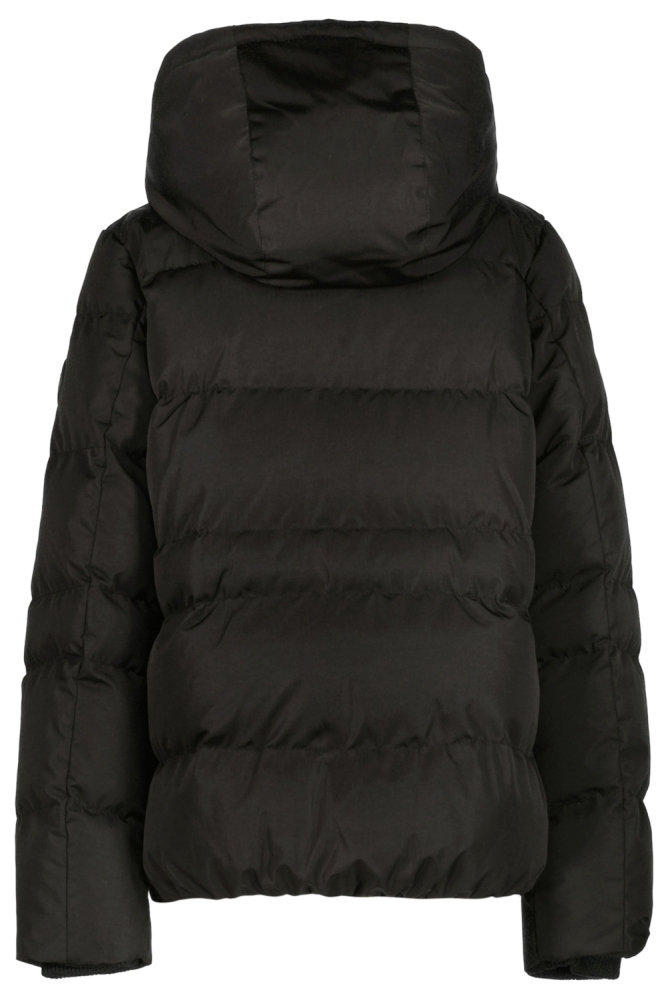 Cars zwarte dames jas | Achteraanzicht