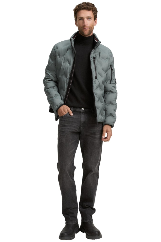 Tom Tailor groene heren jas | Model