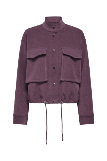 Only Jas ONLDUNE LIFE SHORT JACKET CC OTW 15349671 MAUVE WINE