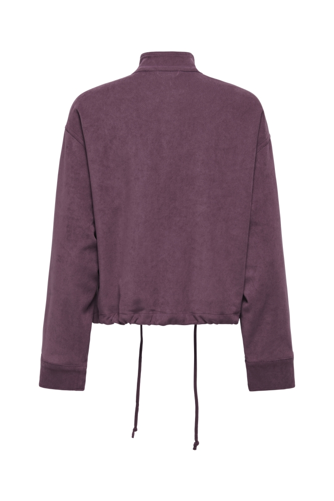 Only paarse dames jas | Achteraanzicht