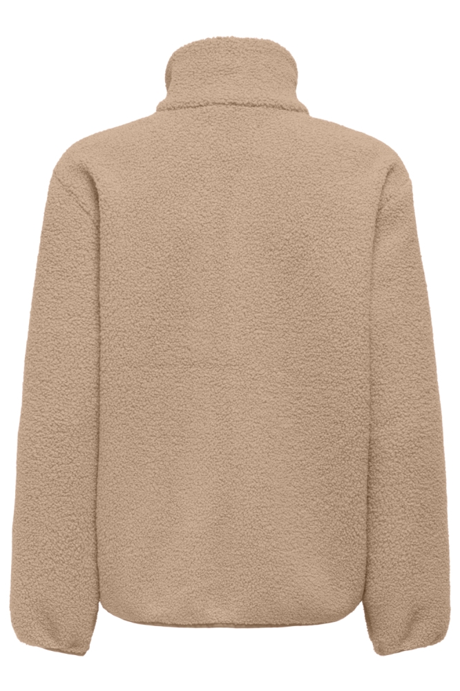 Only camel dames vest | Achteraanzicht