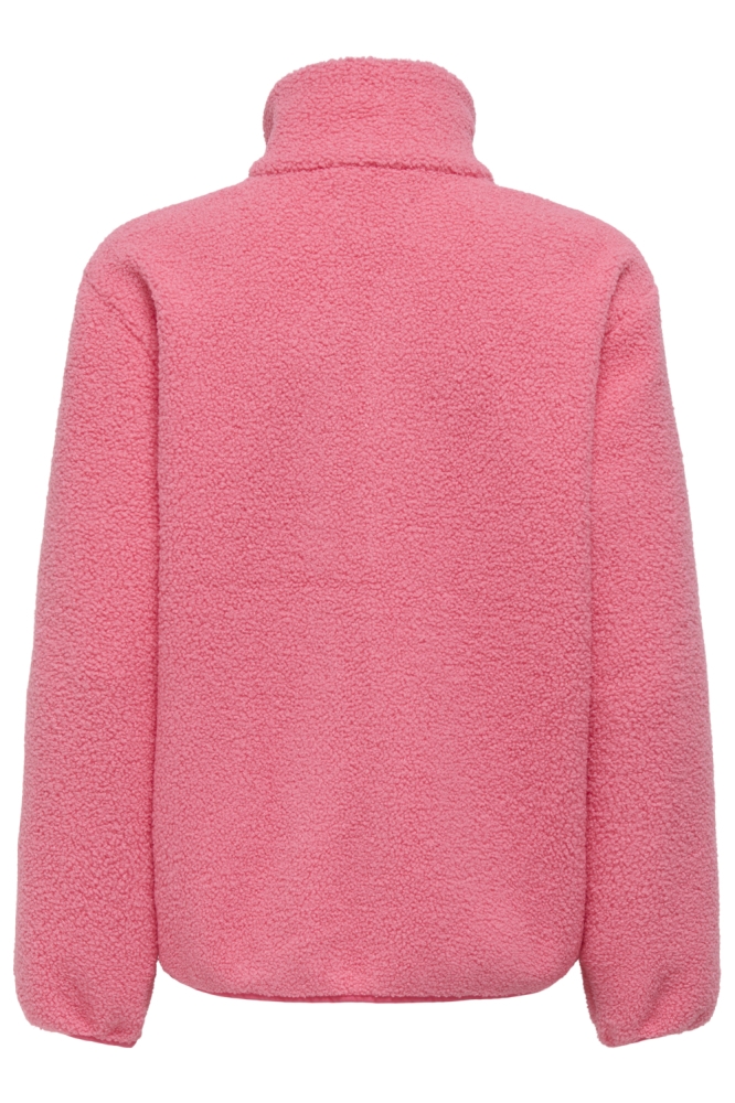 Only roze dames vest | Achteraanzicht