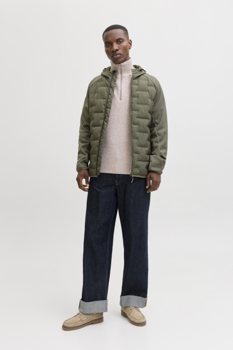Jack & Jones groene heren jas |