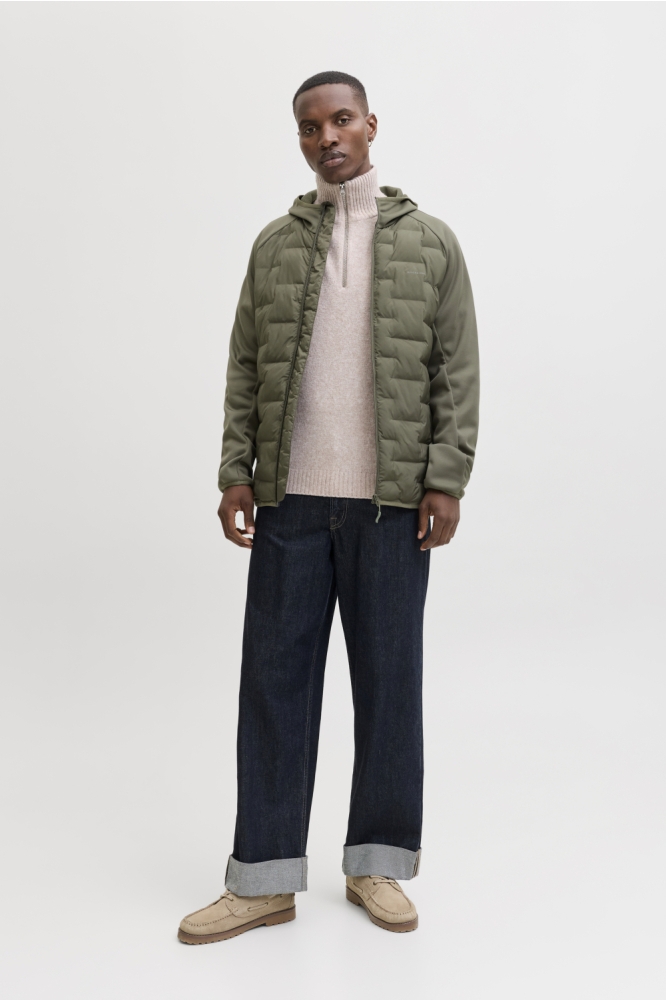 Jack & Jones groene heren jas |
