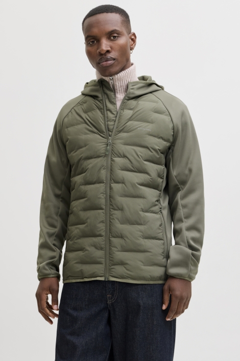 Jack & Jones groene heren jas |