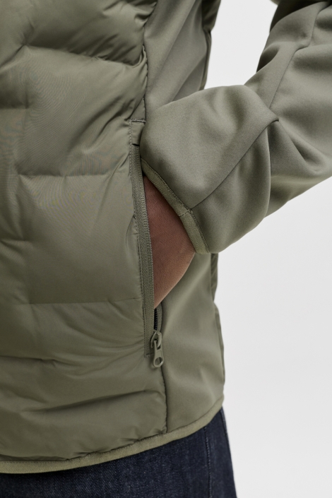 Jack & Jones groene heren jas |