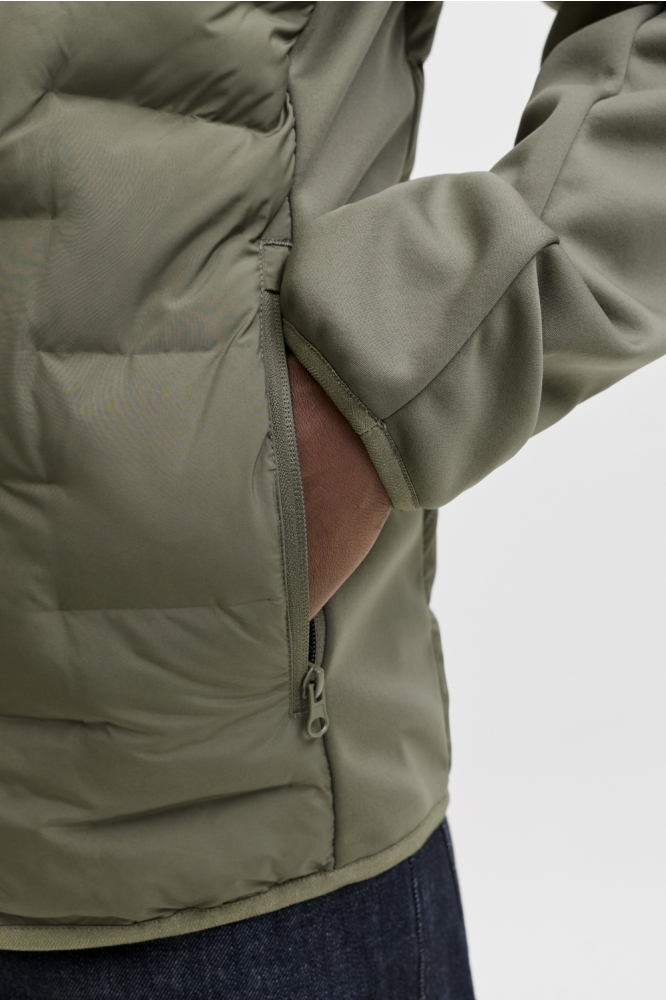 Jack & Jones groene heren jas |