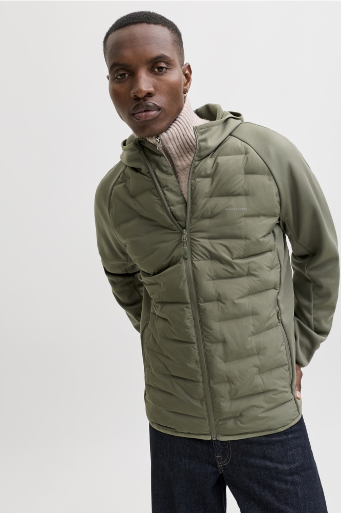 Jack & Jones groene heren jas |