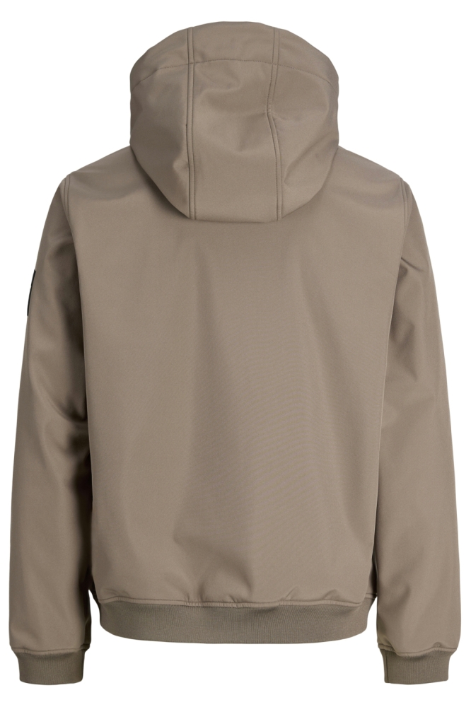 Jack & Jones camel heren jas | Achteraanzicht