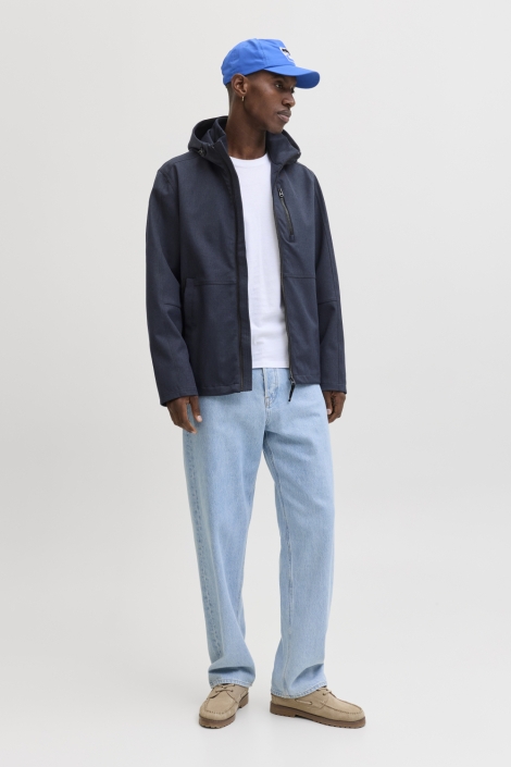 Jack & Jones blauwe heren jas | Model