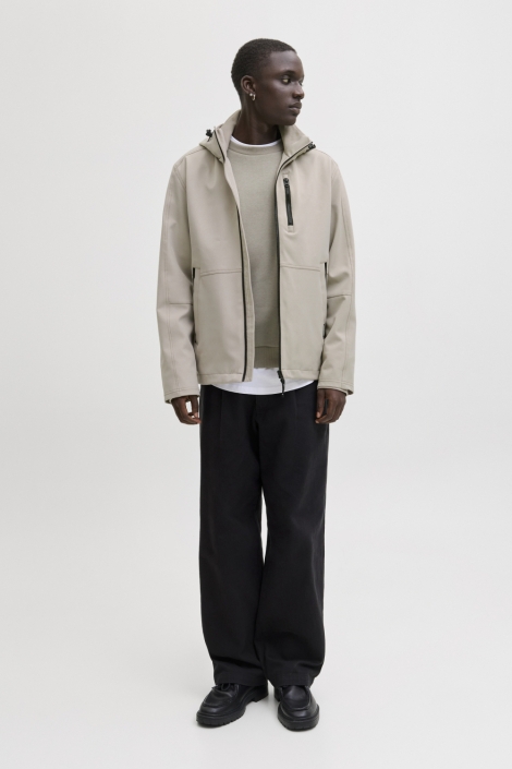 Jack & Jones beige heren jas | Model