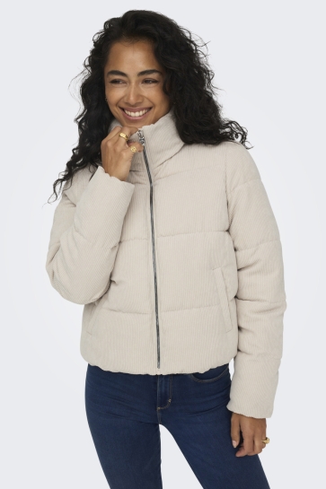 Only Jas ONLNEWDOLLY CORDUROY PUFFER OTW NOO 15304768 Moonstruck/BIG CORDUROY