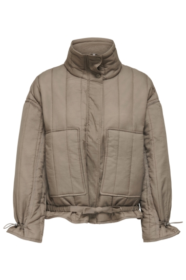 Only Jas ONLWALERIA QUILTED JACKET CC OTW 15349125 SILVER MINK