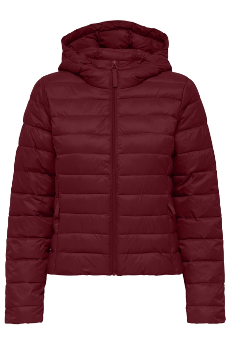 Only bordeaux dames jas | Vooraanzicht