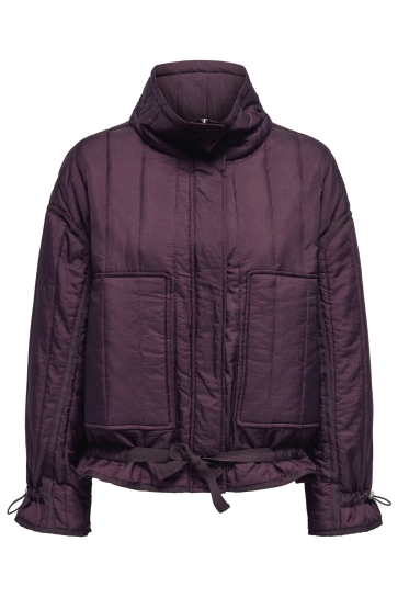 Only Jas ONLWALERIA QUILTED JACKET CC OTW 15349125 Mauve Wine