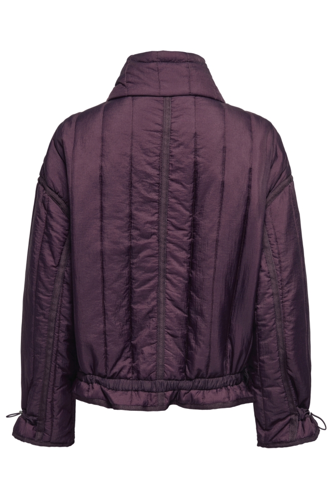 Only bordeaux dames jas | Achteraanzicht