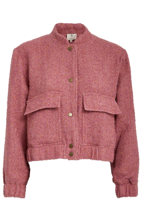 Peppercorn roze dames jas | Vooraanzicht