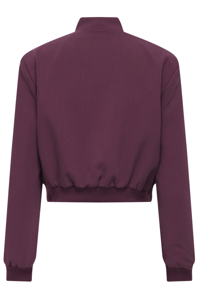 Only bordeaux dames jas | Achteraanzicht