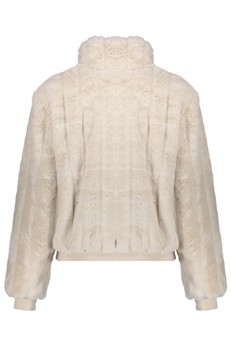 Geisha beige dames jas | Achteraanzicht