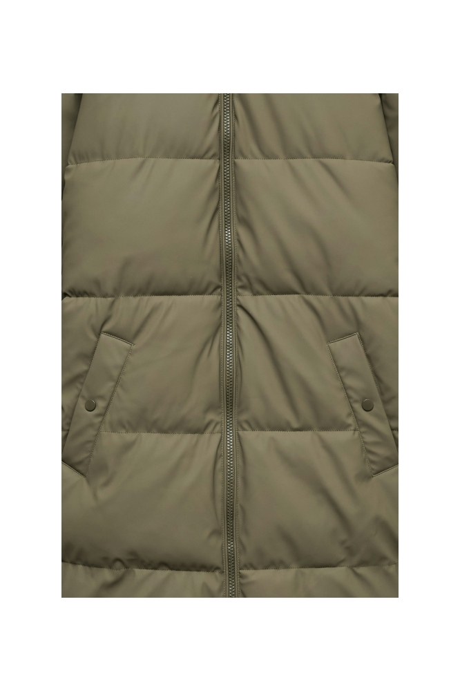 Vero Moda groene dames jas | Close up