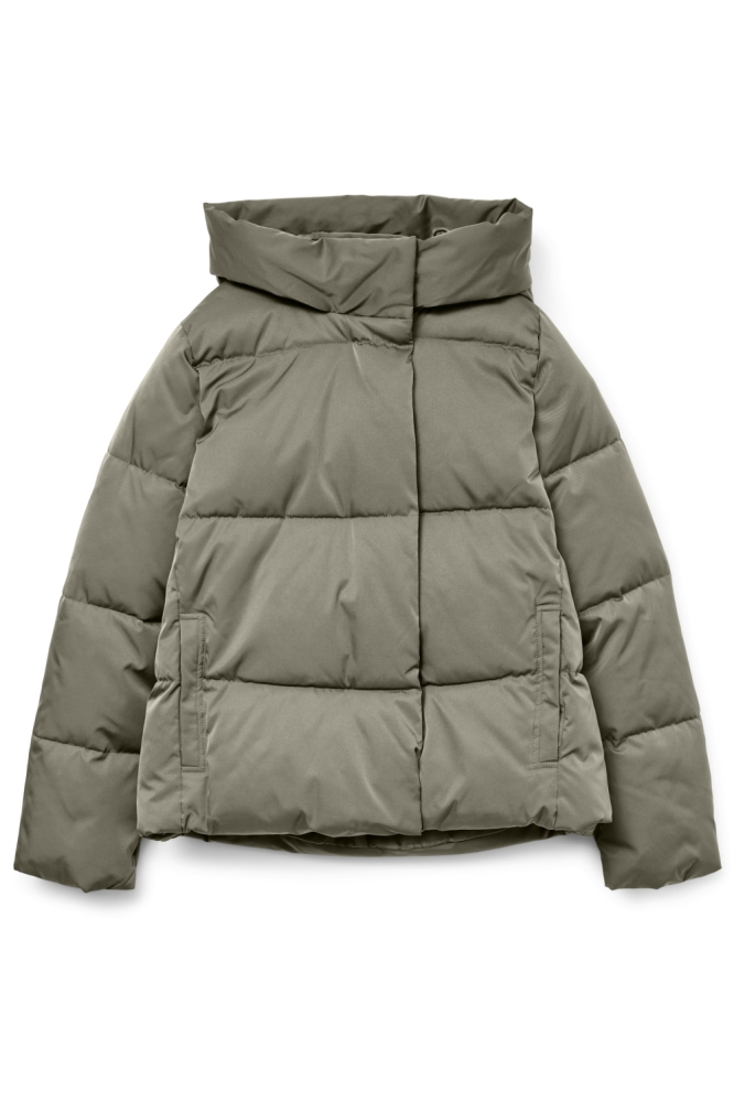 Vero Moda groene dames jas | Vooraanzicht