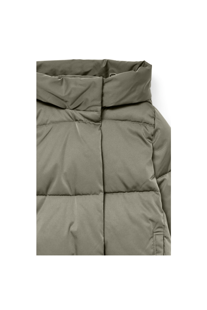 Vero Moda groene dames jas | Close up