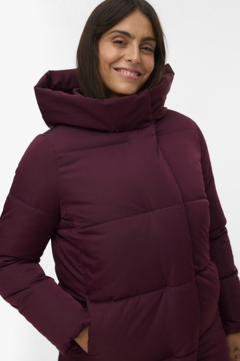 Vero Moda bordeaux dames jas | Close up