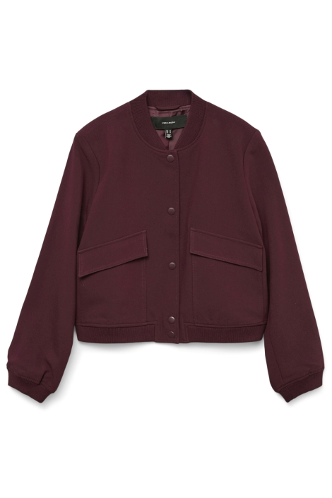 Vero Moda bordeaux dames jas | Vooraanzicht