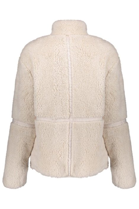Geisha witte dames jas | Achteraanzicht