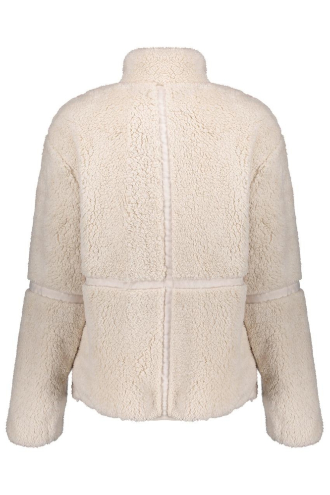Geisha witte dames jas | Achteraanzicht