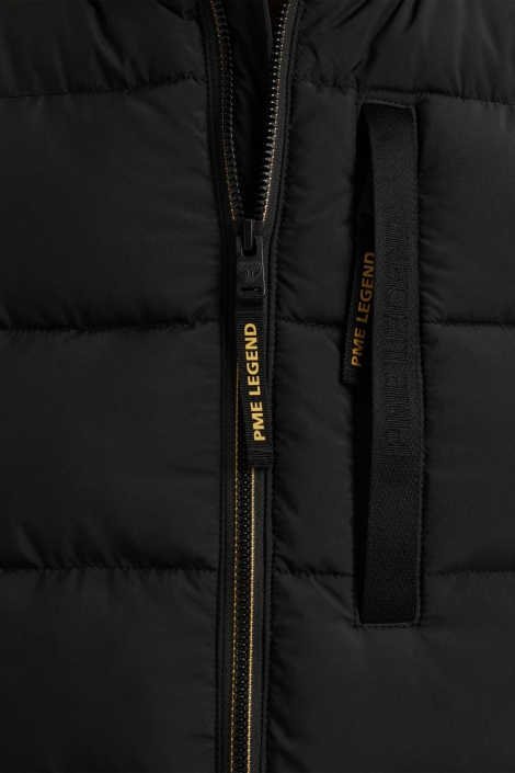 PME legend zwarte heren jas | Close up