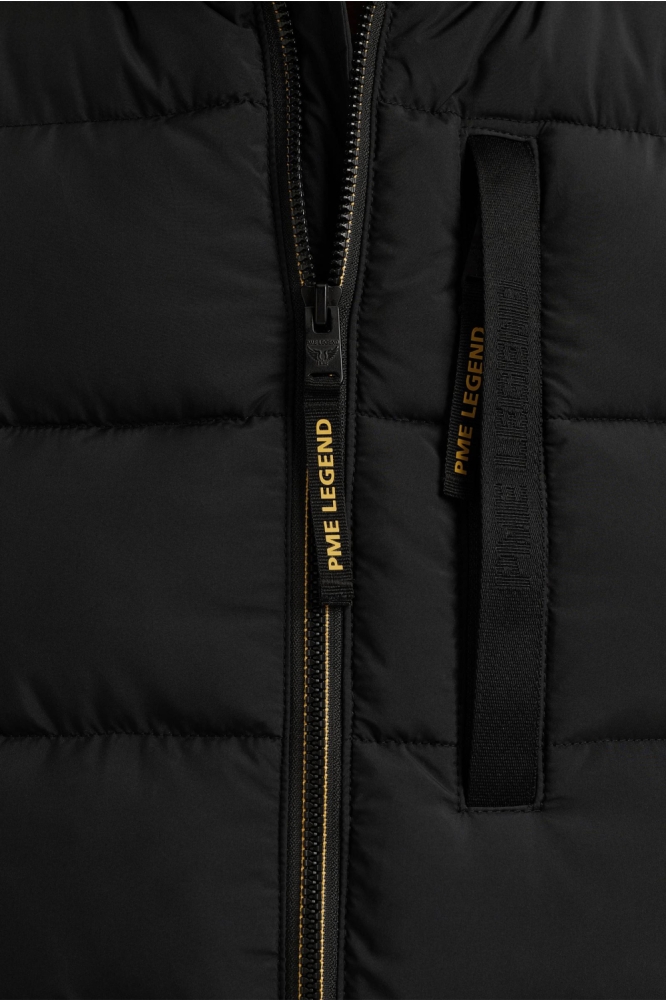 PME legend zwarte heren jas | Close up