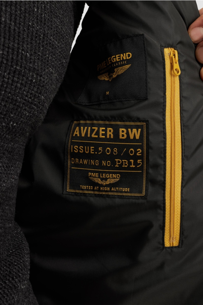 PME legend zwarte heren jas | Kleurstaal